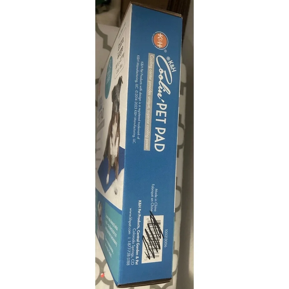 K&H Pet Products NEW Pet Pad XL Pet Coolin' Pad Indoor/Outdoor Cool Core
